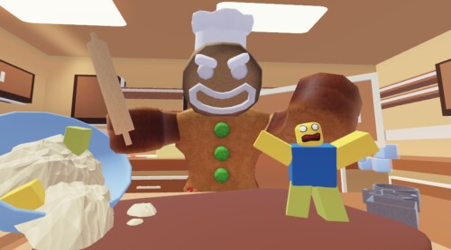 🎄🍪 Escape the Evil Gingerbread Obby 🍩🥛