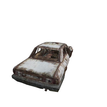 Rusty Car 4 (Mesh)
