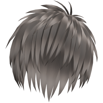 Ash Brown Messy Emo Hair Roblox item