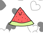 Watermelon is yummy yum yum