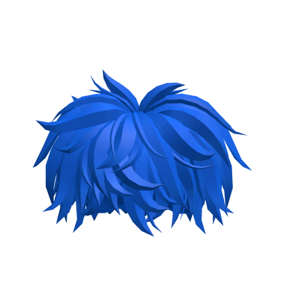 Roblox Item Messy Blue Boy Hair