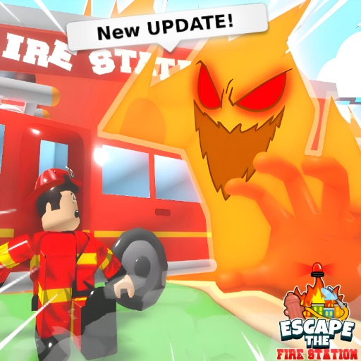 🔥 Escape The Fire Station Obby! (NEW UPDATE!) official Roblox game thumbnail