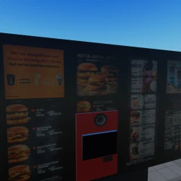 mcdonalds drive thru and fire alarms icon