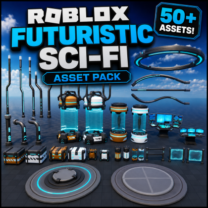 Roblox Futuristic Sci-fi Asset Pack