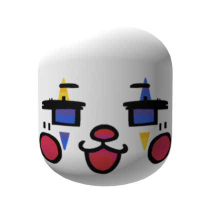 Silly Chill Clown Face Roblox item