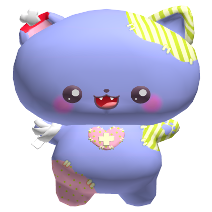 ♡ pastel goth zombie kitty nurse plush