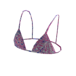 Summer Bikini Top Cute Pony Pink 