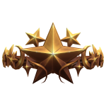 Golden Aurora Star Crown