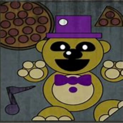 Fredbear Poster FNAF 3 NoFilter