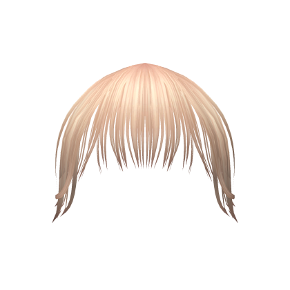Cute See-Through Bangs (Blonde)  Roblox item