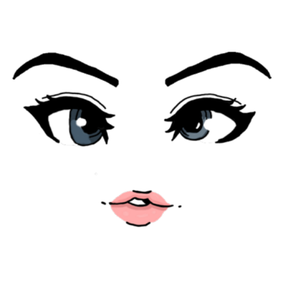Anime Makeup Roblox decal