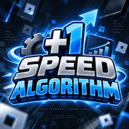 +1 Speed Algorithm Roblox group icon