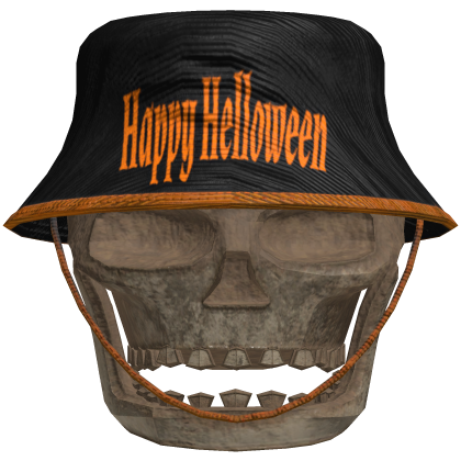 Skull Halloween Bucket Hat