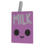 😊Smiling Pink Milk Box