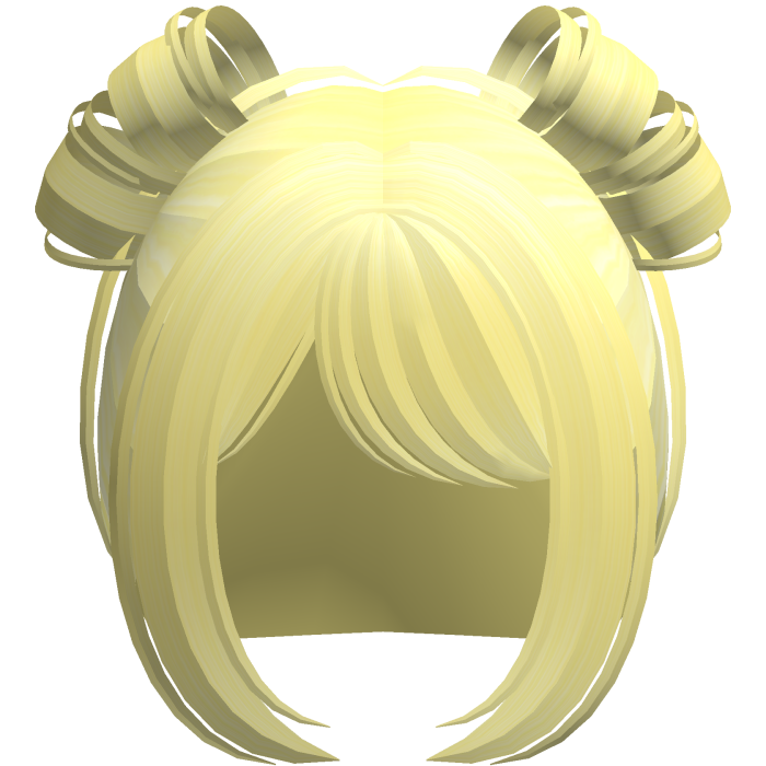 yellow sweetie shoujo girl space buns