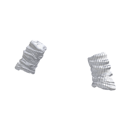 Soft Cute Arm Warmers White Roblox catalog item