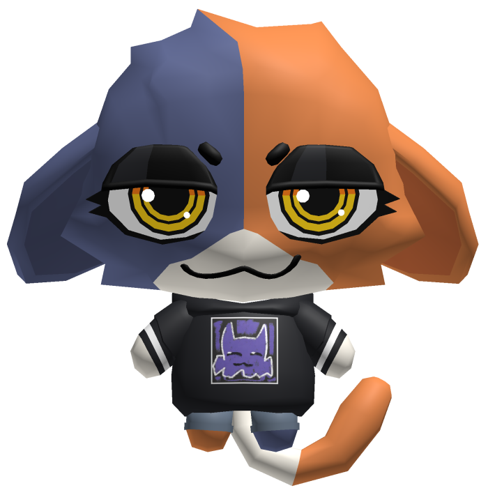 Emo Calico Cat Plush