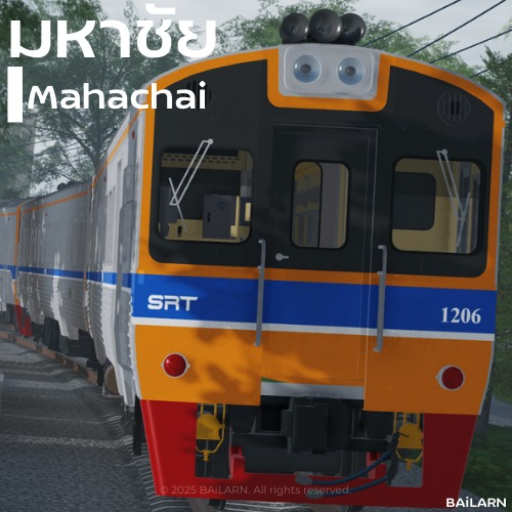 [OPEN ALPHA] Mahachai Railway • ทางรถไฟสายมหาชัย official Roblox game thumbnail
