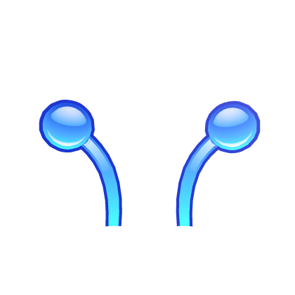Frutiger Aero Antenna Blue