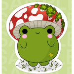 Froggy with dat mushroom hat