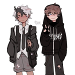 The secret weird besties <3