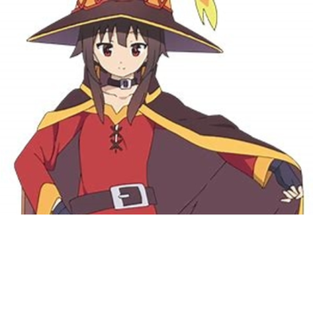 Meet megumin in the forest