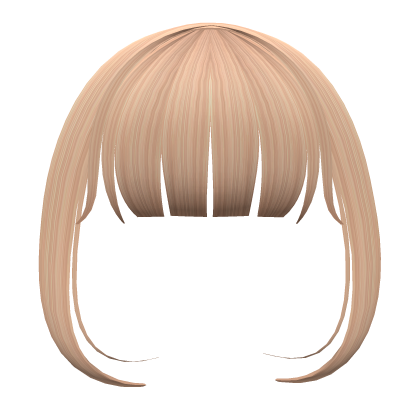 Aesthetic blonde fringe w/ bangs Roblox item