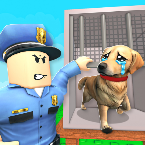 Dog VS Police Roblox game