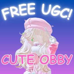 !FREE UGC! | Cute Obby ✨🌸 💗 [NEW STOCK]