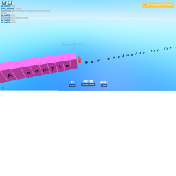 Rainbow obby (More stages coming soon)