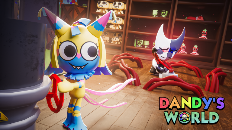 Official Roblox screenshot for Dandy's World used as visual context
