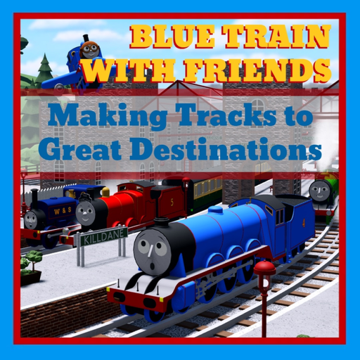 Blue Train With Friends: Deluxe Edition official Roblox game thumbnail