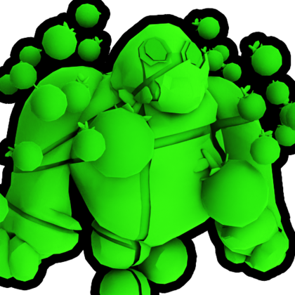 Toxic Apple Golem