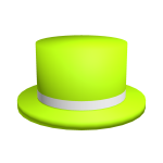 Lime Classic Top Hat