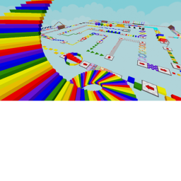 Super Hard Rainbow Obby 400 Stages Difficult