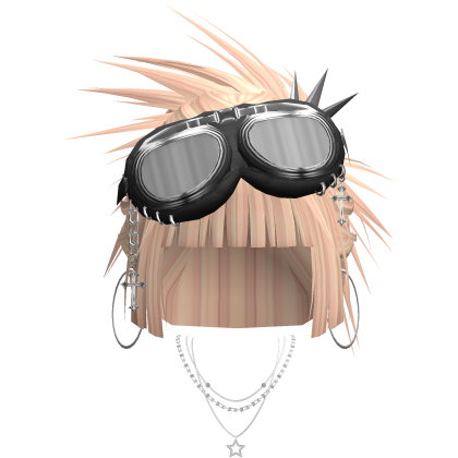 Y2K Spiky Bun (Blond) Roblox item