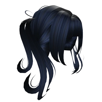 Dark Blue Cutecore Hair | Roblox Item - Rolimon's