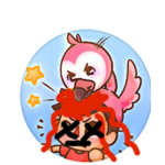 Flamingo hate group and Love a group