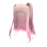 Lovely Glittery Hair - Sparkly Pink Ombre