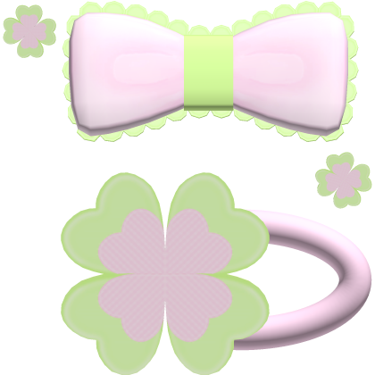cute tweencore clover clip