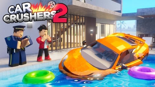 [NHÀ TRÊN BÁNH🚍] Car Crushers 2 - Mô phỏng Vật lý