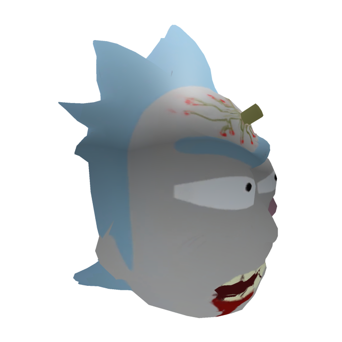 rick prime head - rick and morty