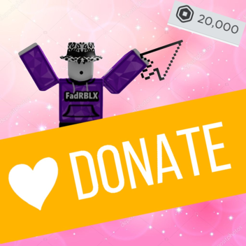 Afk until someone donates 20k / Look Rich