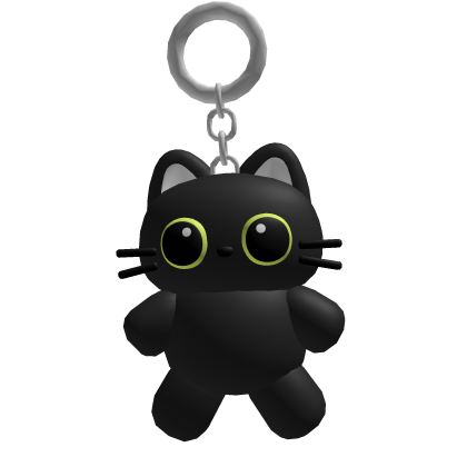 Black Cat Keychain