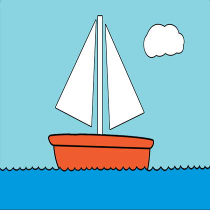 The Simpsons: The Boat Painting (No Frame) Roblox decal