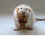 cupcake is a FAT rat
