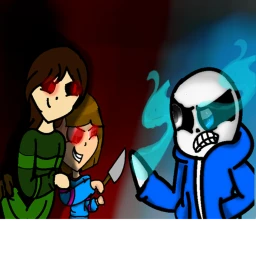 Frisk vs sans *NEW* icon