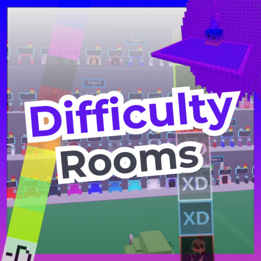 Difficulty Rooms (EJT) official Roblox game thumbnail