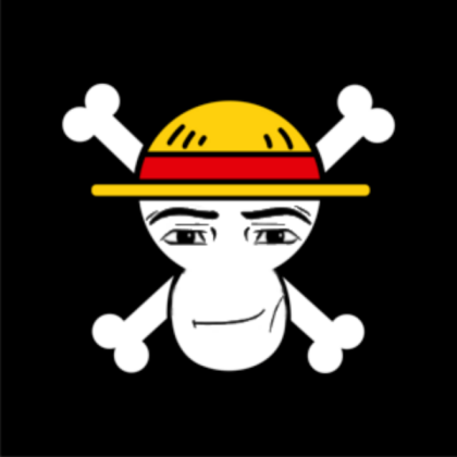 one piece mugiwara flag logo Roblox decal
