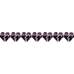  Cupid Pink Animated Glitch 8-Bit Hp Health Bar
